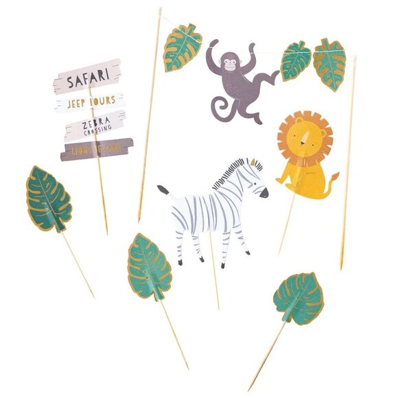 NWT - Safari Cake Topper Set My Mind’s Eye - Picture 3 of 3